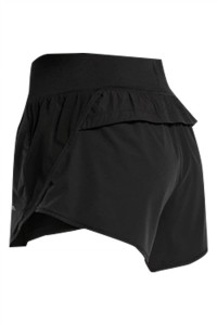 Running shorts women's light proof gym casual black sports pants wear quick dry yoga hot pants in summer  SKSP023 detail view-4